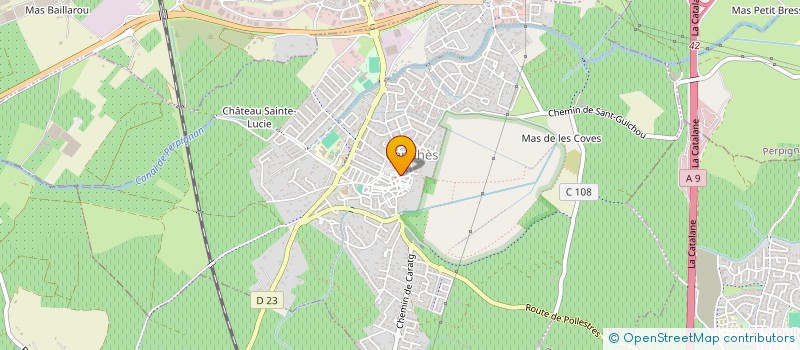 localisation de l'entreprise MADAME RENEE ESCUDIER  CANOHES