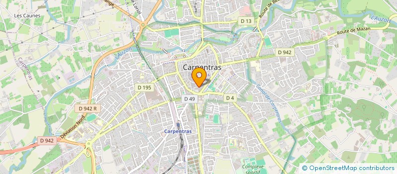 localisation de l'entreprise MADAME RENEE ESPENON  CARPENTRAS