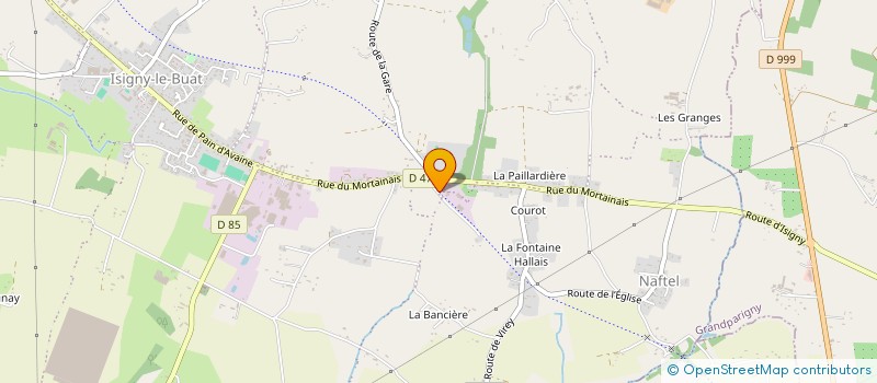 localisation de l'entreprise MADAME RENEE FAUCHON  ISIGNY-LE-BUAT