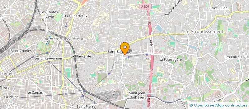 localisation de l'entreprise MADAME RENEE FAURE à MARSEILLE