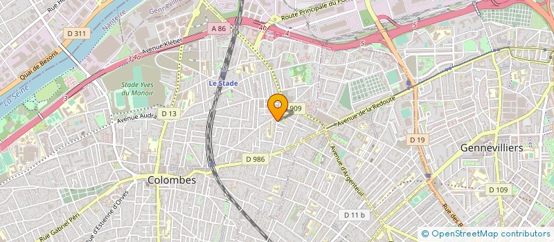 localisation de l'entreprise MADAME RENEE FLANDIN  SAINT-GERMAIN-LES-VERGNES