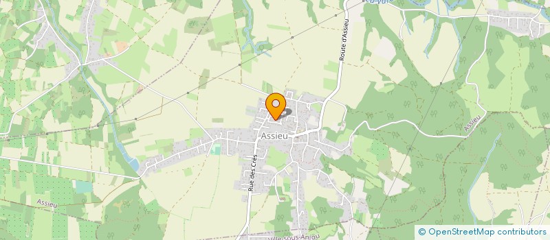 localisation de l'entreprise MADAME RENEE FRANK  SALAISE-SUR-SANNE