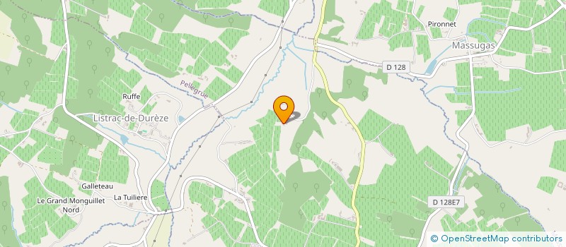 localisation de l'entreprise MADAME RENEE FRATTINI  PELLEGRUE