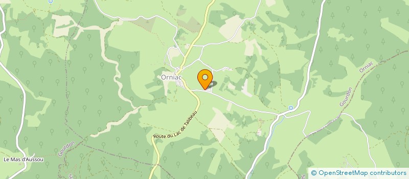 localisation de l'entreprise MADAME RENEE GALARET  SAINT-MARTIN-LABOUVAL