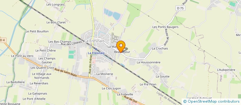 localisation de l'entreprise MADAME RENEE GALIPOT à LA FRESNAIS