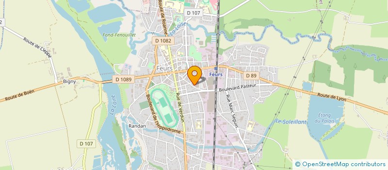 localisation de l'entreprise MADAME RENEE GALLOT  FEURS