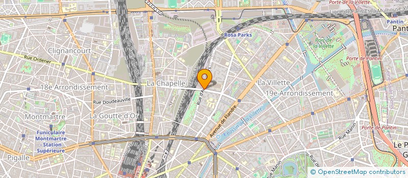 localisation de l'entreprise MADAME RENEE GANET à PARIS