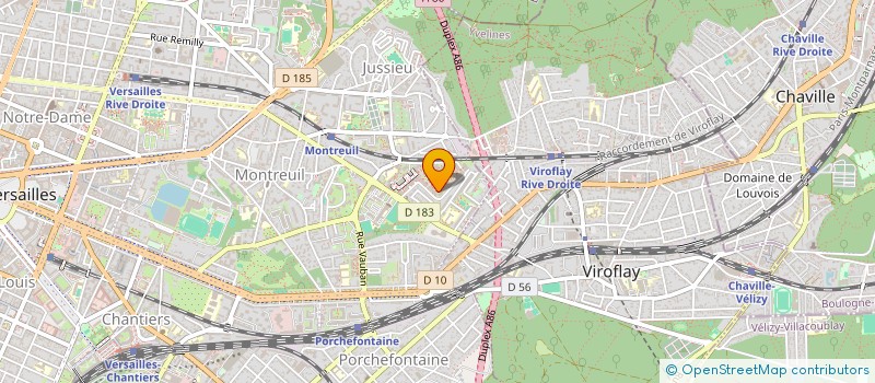 localisation de l'entreprise MADAME RENEE GARRUCHOT à VERSAILLES