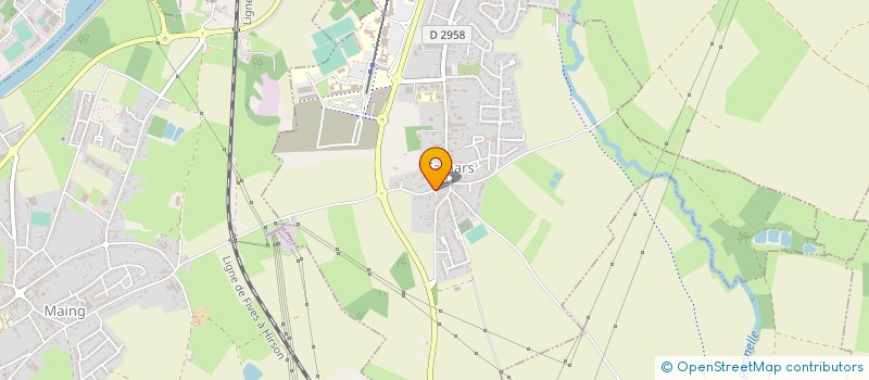 localisation de l'entreprise MADAME RENEE GAUDFROY  FAMARS