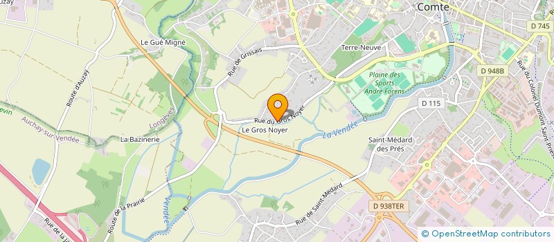 localisation de l'entreprise MADAME RENEE GROSJEAN à FONTENAY-LE-COMTE