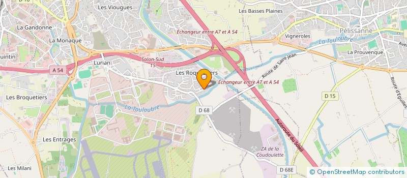 localisation de l'entreprise MADAME RENEE GUASCH à SALON-DE-PROVENCE
