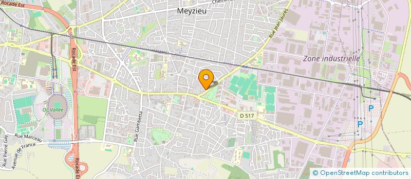 localisation de l'entreprise MADAME RENEE GUIGNIER  MEYZIEU