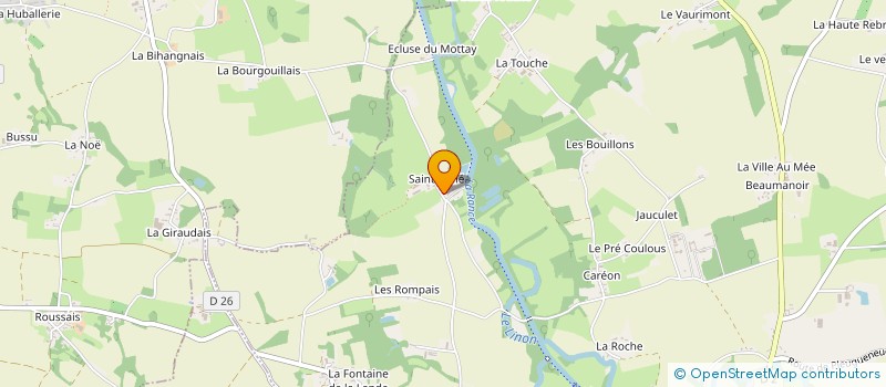 localisation de l'entreprise MADAME RENEE HOMO  EVRAN
