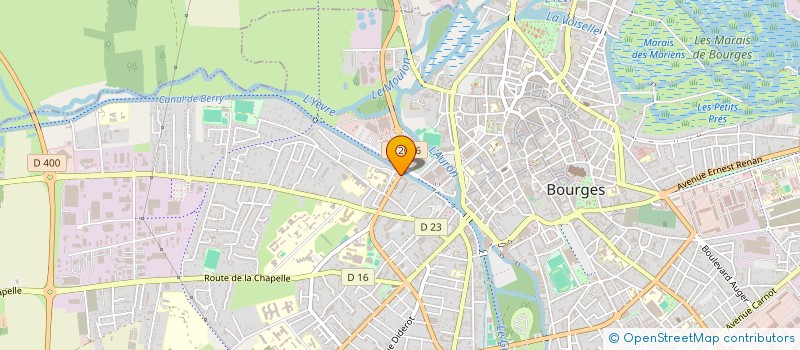 localisation de l'entreprise MADAME RENEE JACOB à BOURGES