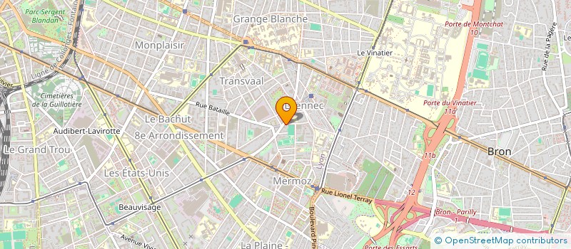 localisation de l'entreprise MADAME RENEE JAILLET  LYON