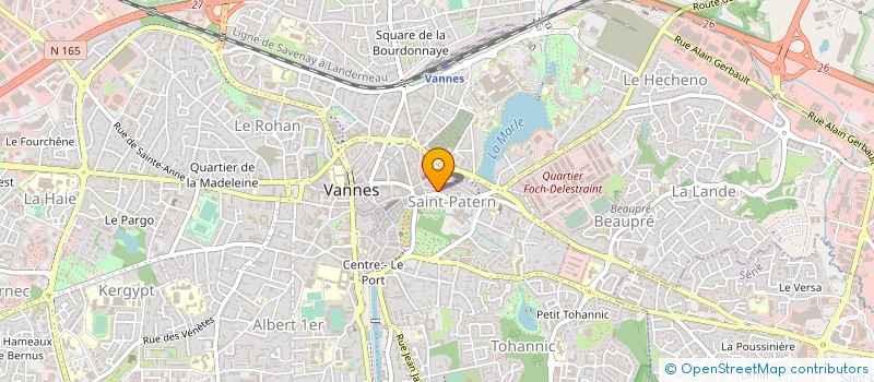 localisation de l'entreprise MADAME RENEE JEHANNO à VANNES