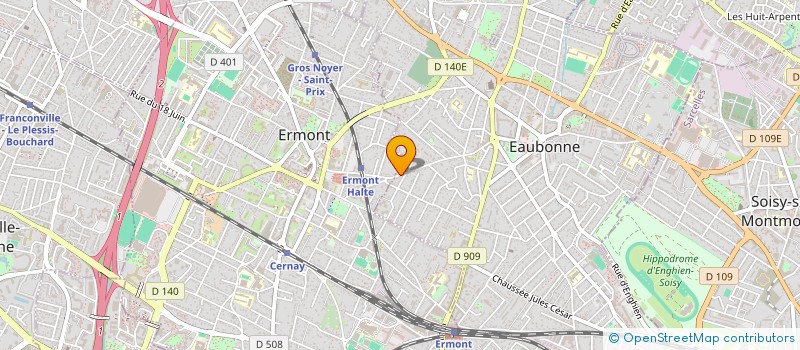 localisation de l'entreprise MADAME RENEE KIEFFER à EAUBONNE
