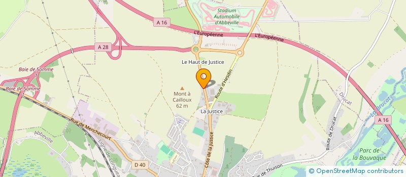 localisation de l'entreprise MADAME RENEE KUENHEN à ABBEVILLE