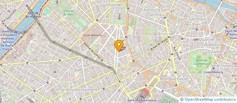 localisation de l'entreprise MADAME RENEE LANGER  PARIS