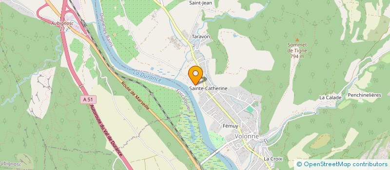 localisation de l'entreprise MADAME RENEE LATIL à VOLONNE