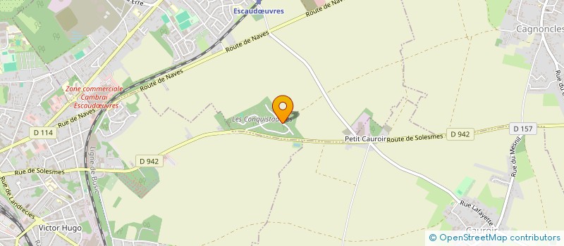 localisation de l'entreprise MADAME RENEE LE FLOCH  ESCAUDUVRES