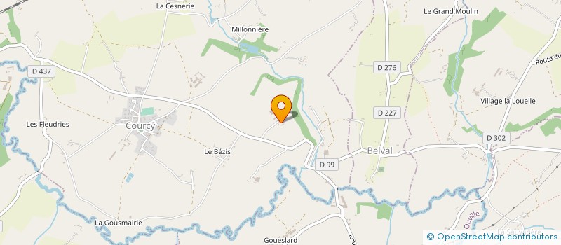 localisation de l'entreprise MADAME RENEE LEFILLATRE à GOUVILLE-SUR-MER