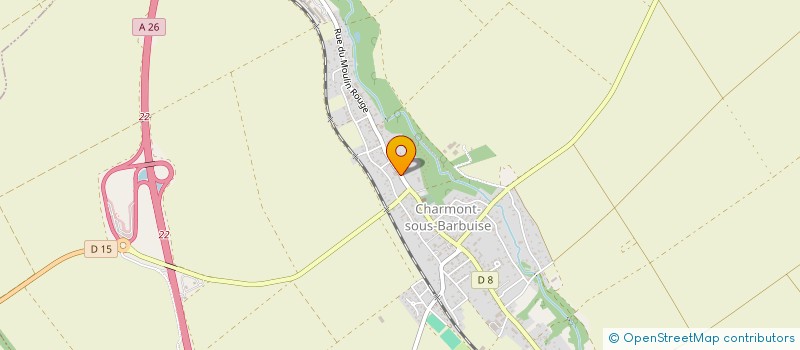 localisation de l'entreprise MADAME RENEE LEFOL  CHARMONT-SOUS-BARBUISE