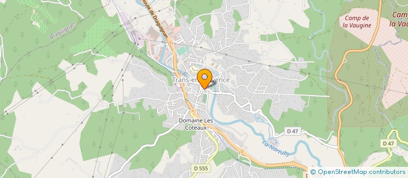localisation de l'entreprise MADAME RENEE LEMOINE à TRANS-EN-PROVENCE