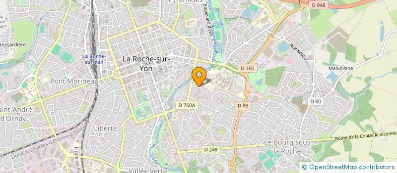 localisation de l'entreprise MADAME RENEE LISE AIME à LA ROCHE-SUR-YON