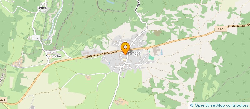 localisation de l'entreprise MADAME RENEE LOULIER  HAUTEROCHE