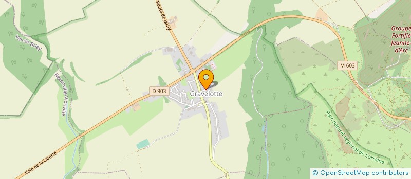 localisation de l'entreprise MADAME RENEE LUCIENNE MALO à GRAVELOTTE