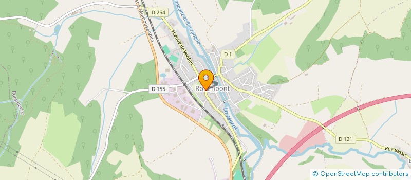 localisation de l'entreprise MADAME RENEE MACHERET à ROLAMPONT