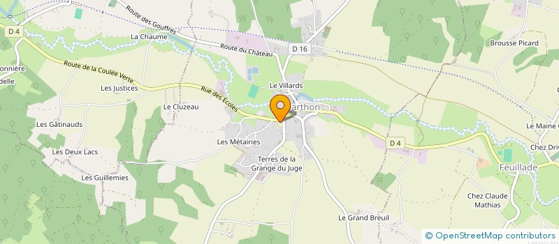 localisation de l'entreprise MADAME RENEE MADDALENA à CHAZELLES