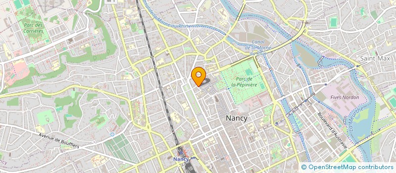 localisation de l'entreprise MADAME RENEE MADDALIN  NANCY