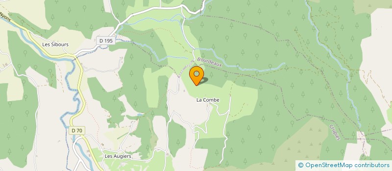 localisation de l'entreprise MADAME RENEE MAHE  CRUPIES