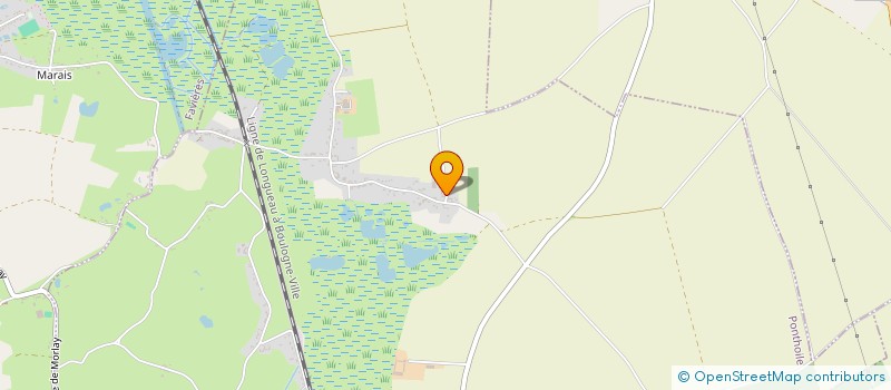 localisation de l'entreprise MADAME RENEE MALOT  PONTHOILE