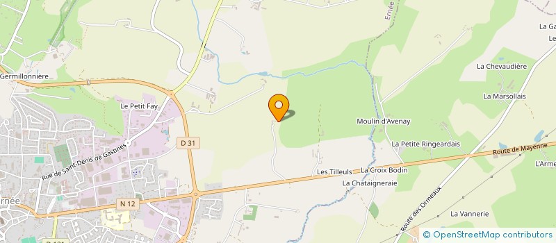 localisation de l'entreprise MADAME RENEE MAREAU à SAINT-DENIS-DE-GASTINES
