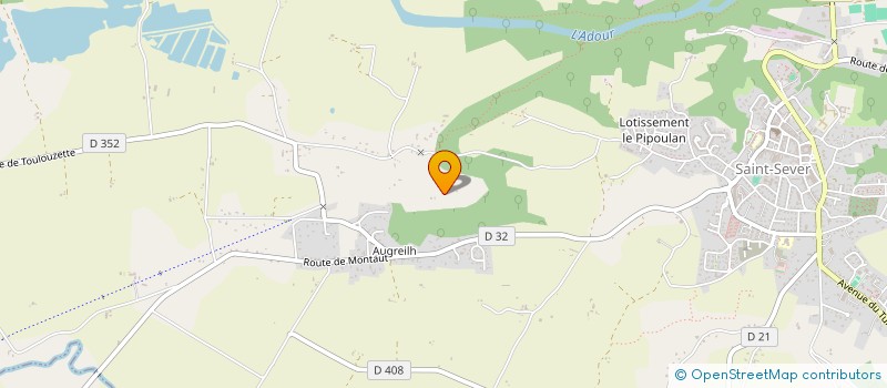 localisation de l'entreprise MADAME RENEE-MARIE LAGEYRE à SAINT-SEVER