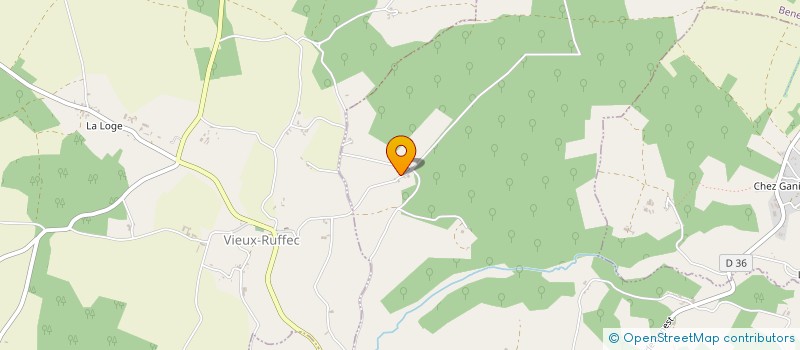 localisation de l'entreprise MADAME RENEE MARTINEAU  CHAMPAGNE-MOUTON