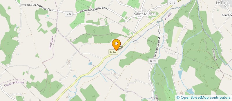 localisation de l'entreprise MADAME RENEE MASSOC  ASQUES