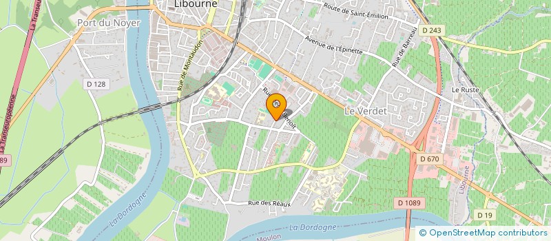 localisation de l'entreprise MADAME RENEE MAULIN  ARVEYRES