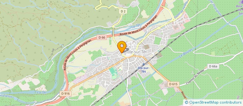localisation de l'entreprise MADAME RENEE MESTRES à ILLE-SUR-TET