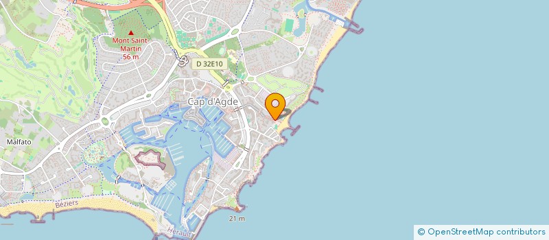 localisation de l'entreprise MADAME RENEE MILLET  AGDE