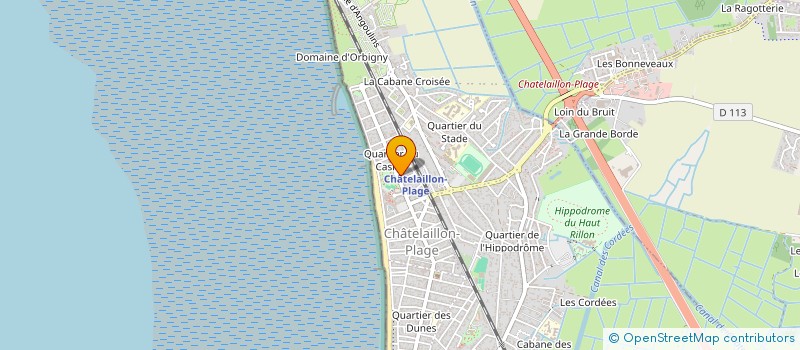 localisation de l'entreprise MADAME RENEE MOINET à CHATELAILLON-PLAGE