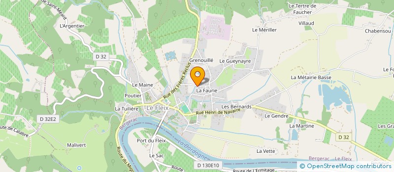 localisation de l'entreprise MADAME RENEE MONTEL  SAINT PIERRE D'EYRAUD