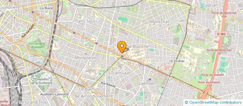 localisation de l'entreprise MADAME RENEE MOUTAL  LYON