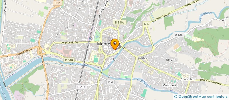 localisation de l'entreprise MADAME RENEE NECTOUX à MONTELIMAR