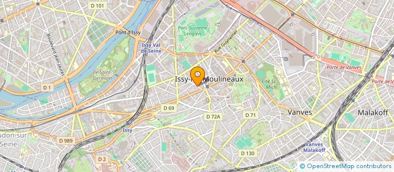 localisation de l'entreprise MADAME RENEE NOURRY à ISSY-LES-MOULINEAUX