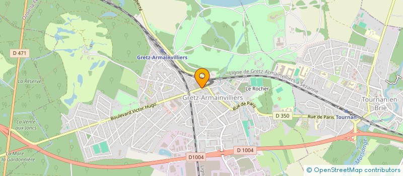 localisation de l'entreprise MADAME RENEE NOUYRIGAT à GRETZ-ARMAINVILLIERS