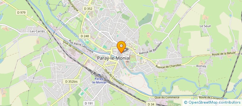 localisation de l'entreprise MADAME RENEE OOMS  PARAY-LE-MONIAL